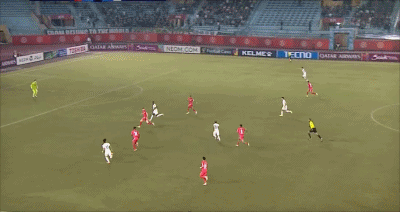 塞鳥、方昊、張玉寧連失良機，國安被河內公安絕殺小組出局