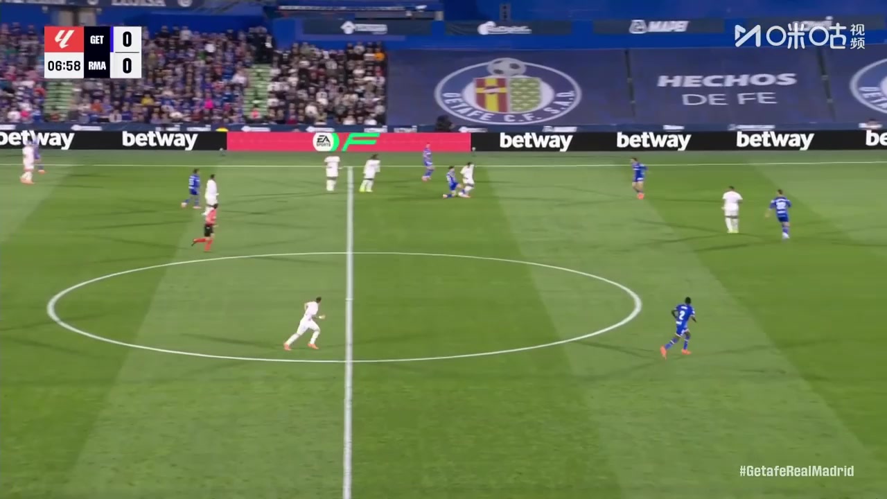 可惜了羅德里戈送妙傳姆巴佩單刀球打門(mén)被撲出