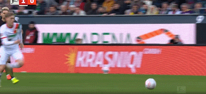 半場：奧格斯堡2-0勒沃庫森，吉安努利斯傳射，安東-卡德破門